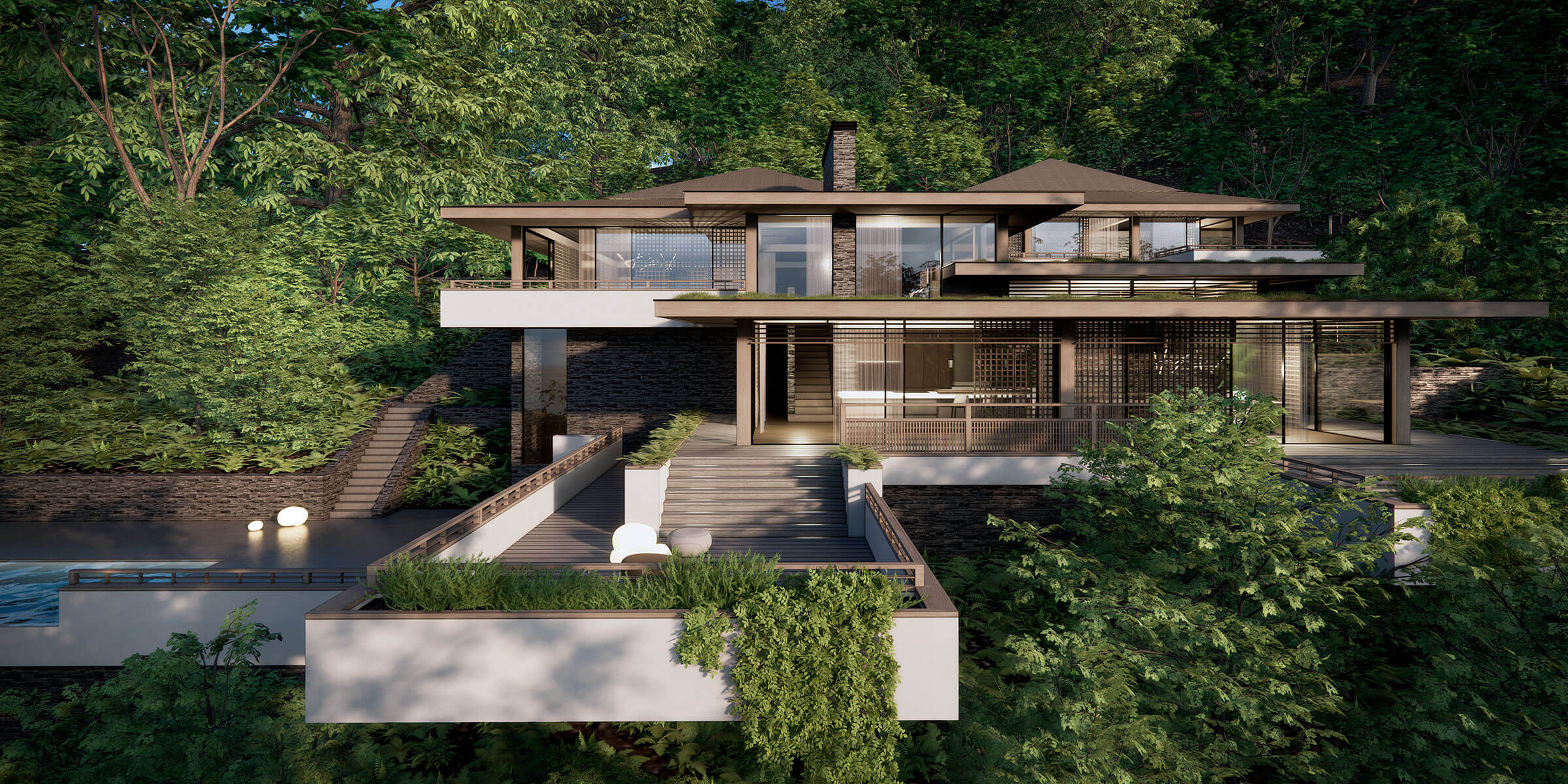 Troy Hill Villas Saba | DENOLDERVLEUGELS Architects & Associates