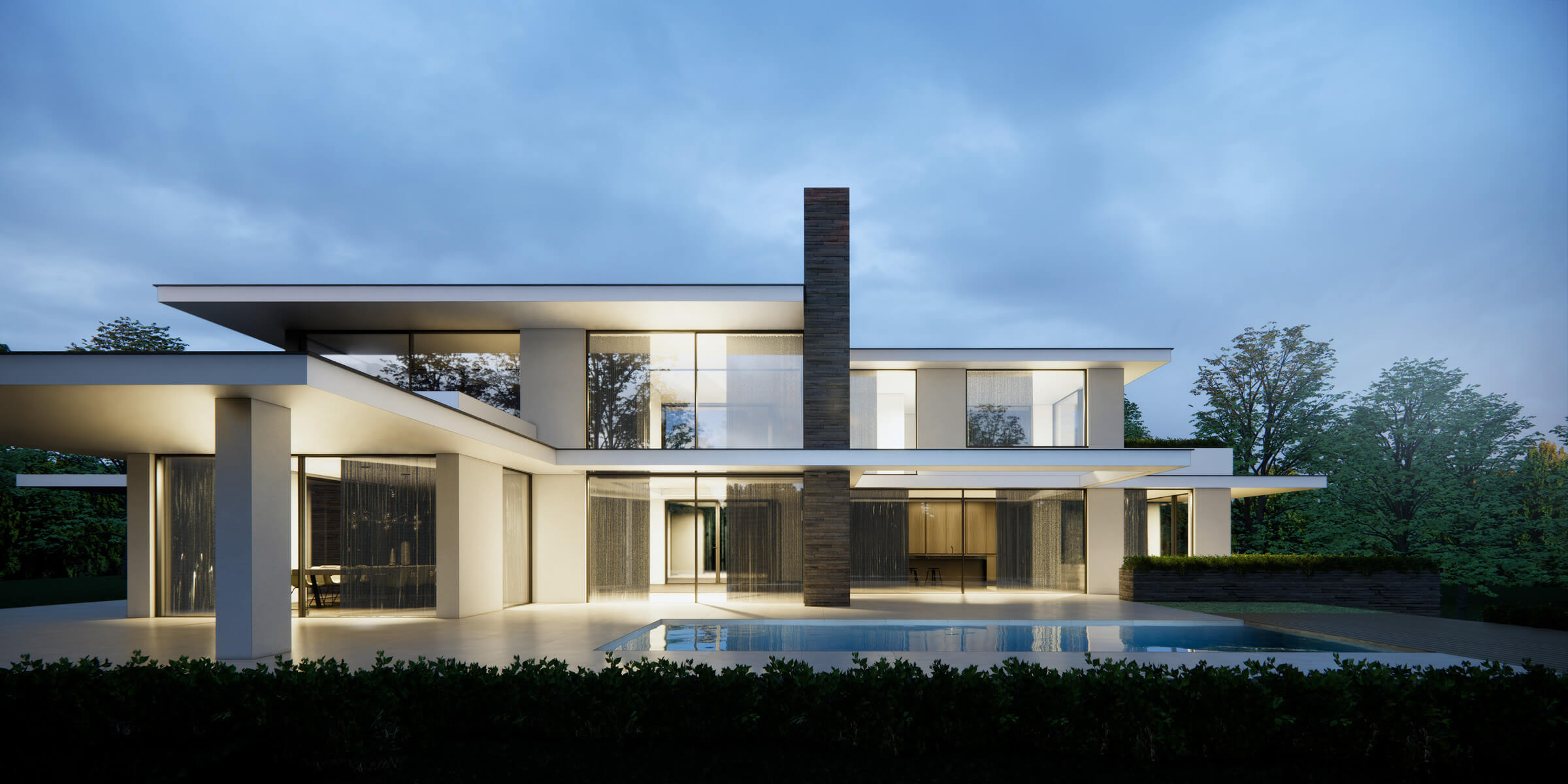 MODERNE VILLA NETHEN BELGIE | DENOLDERVLEUGELS Architects & Associates